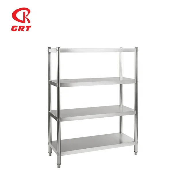 1500*500*1550mm Stainless Steel Commercial Kitchen Shelving Unit