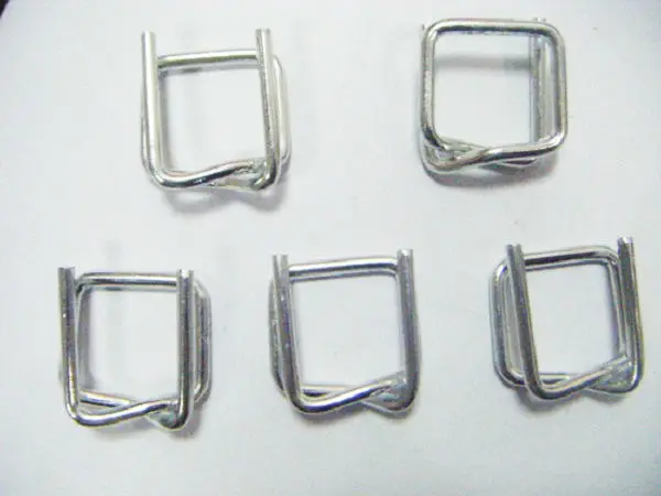 Высококачественная металлическая проволочная обвязочная пряжка из китая