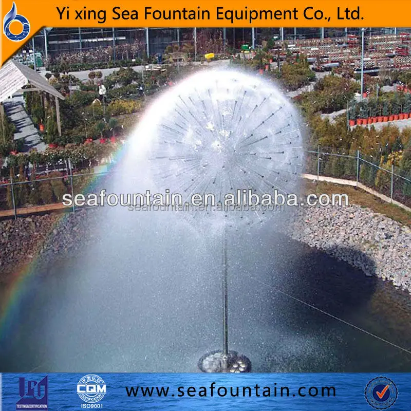 program controlled sphere fountain sphere fountain nozzle