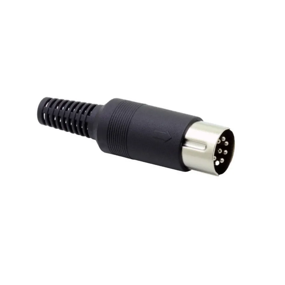 Male Female Socket Solder Terminals Connector 3  4  5  6  7  8  Pin DIN Plug