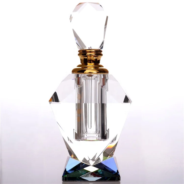 Wholesale Manufacturer Luxury Human Body Oil Crystal K9 Perfume Glass Bottles