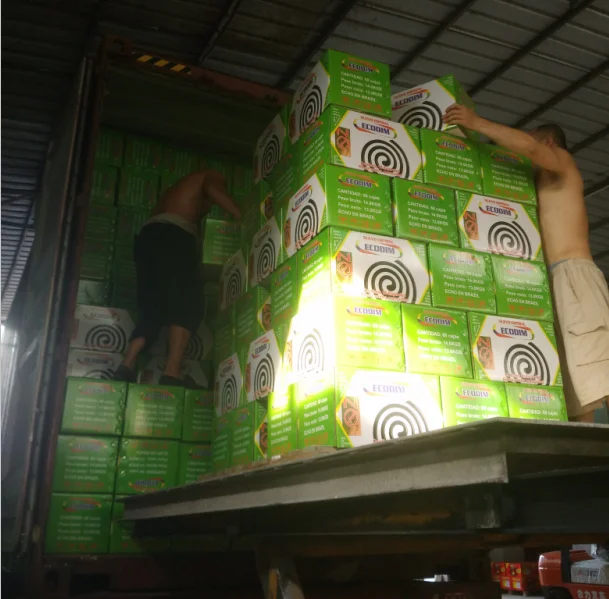 Москитная спираль марки ECODIM для рынка Южной Америки Boliva