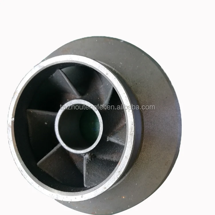 High quality small OEM cast iron water pump impeller
