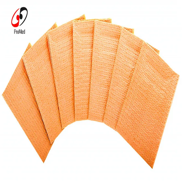 3 ply disposable waterproof dental medicom patient bibs