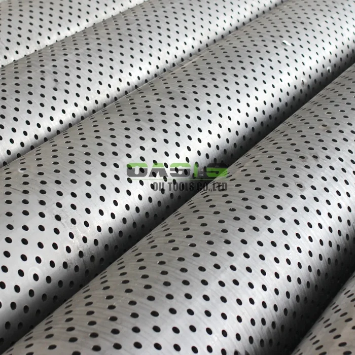 ASTM A312 standard stainless steel perforated drainage pipe