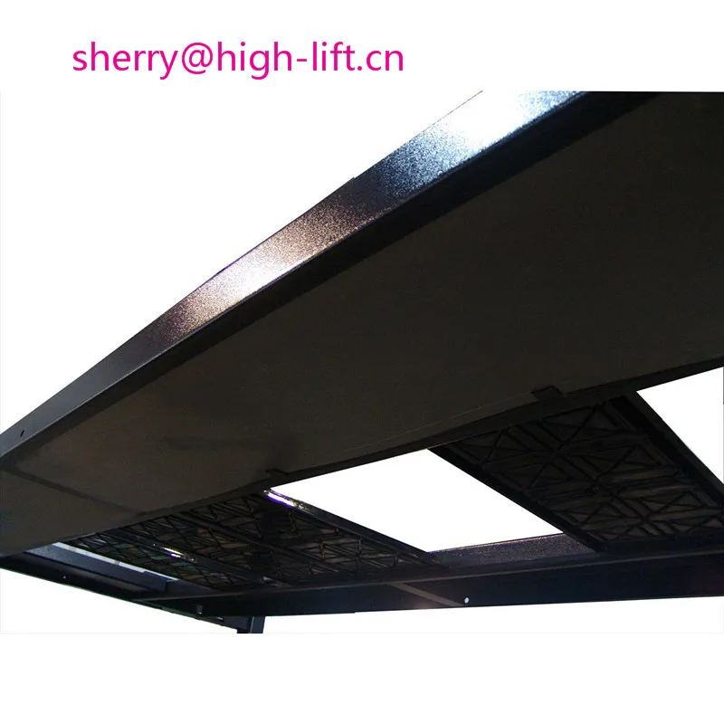 MT-SC4000 Four post movable vehicle parking lift hydraulic car lifts equipment for home garages use