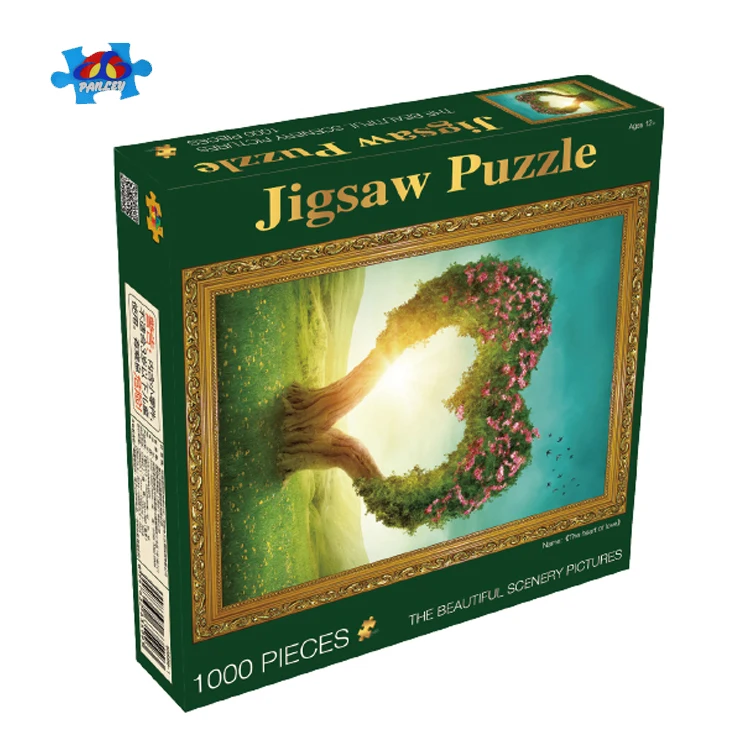 
World Famous Building Paper Puzzle 1000 Piece Jigsaw Puzzle for Kids 