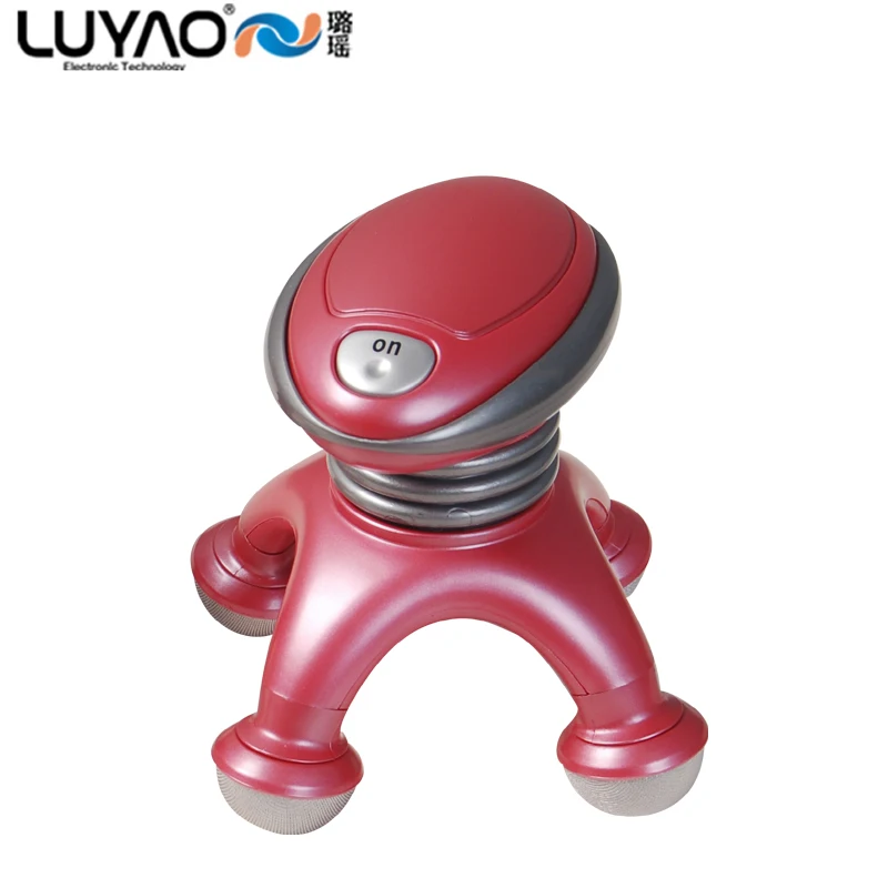 Electric battery operated mini massager plastic hand massage