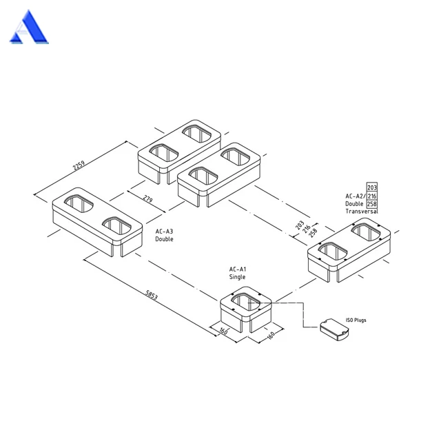 Raised Foundations Container ISO Socket