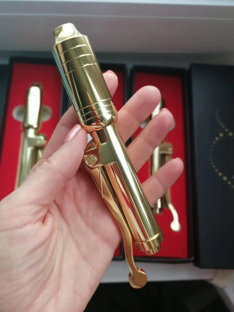 Needle Free Lip Filler Hyaluronic Pen Injector No Pain 24K Hyaluronan Pen