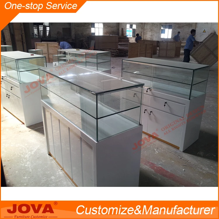 Modern optical shop equipment wood and glass optical display cabinets tray for eyewear shop