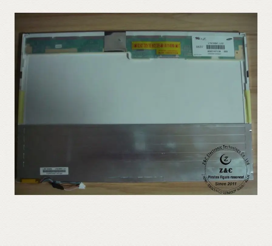 LTN190W1-L02 Оригинальный 19 дюймов 1680*1050 CCFL TFT ЖК-экран для ноутбука с 16:10 соотношение сторон для Samsung