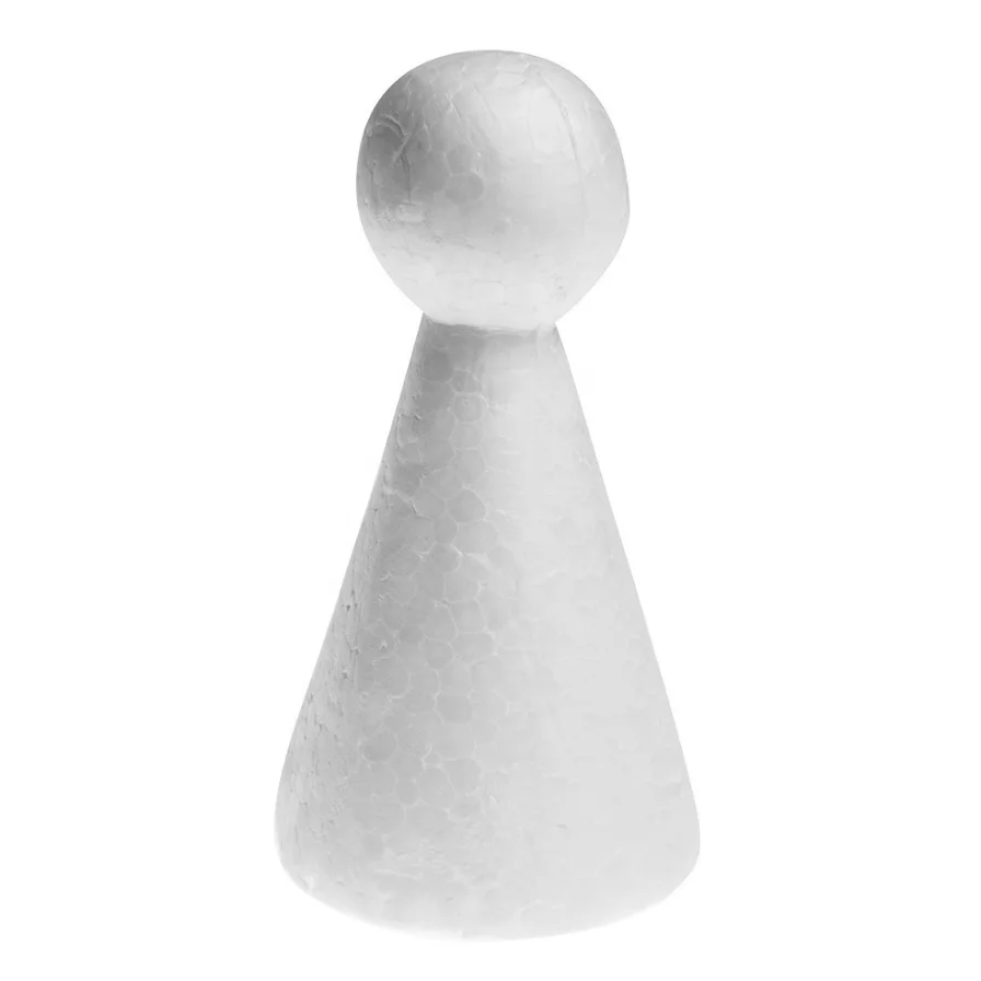 High Impact Polystyrene Resin Manufacture Packaging Styrofoam cone Expanded Polystyrene Line for Christmas DIY