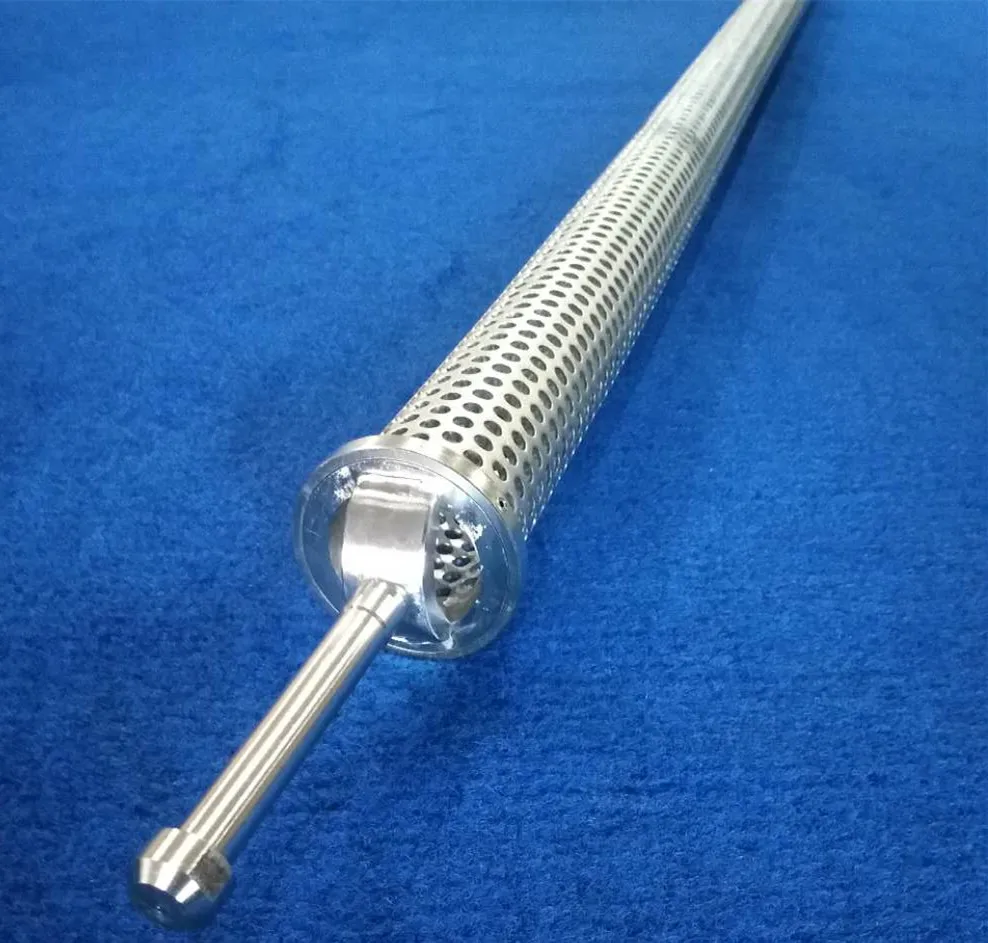 perforated drill screen pipe /stainless steel 304 drilling screen pipe