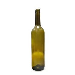 Bottle glass for wine 750ml empty glass bottle with cork CY-502