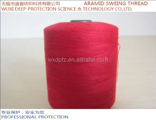 Wholesale 40/3 1.5D55MM High Tenacity Meta Aramid Sewing Thread With Different Colors