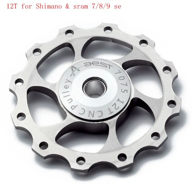 Bicycle part, Bicycle Jockey Wheel Pulley Suit for Shimano 7/8/9 speed , rear Derailleur Pulley