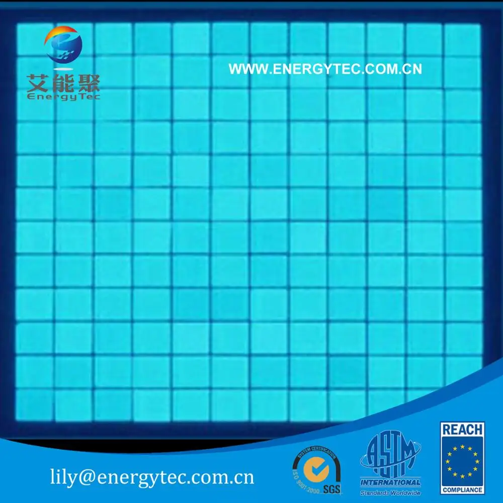 Ceramic Tiles Glazed Metallic Tiles Interior Wall Square Glow in Dark Glass Mosaic Direct from China Midcentury EVERYGLOW CN;BEI