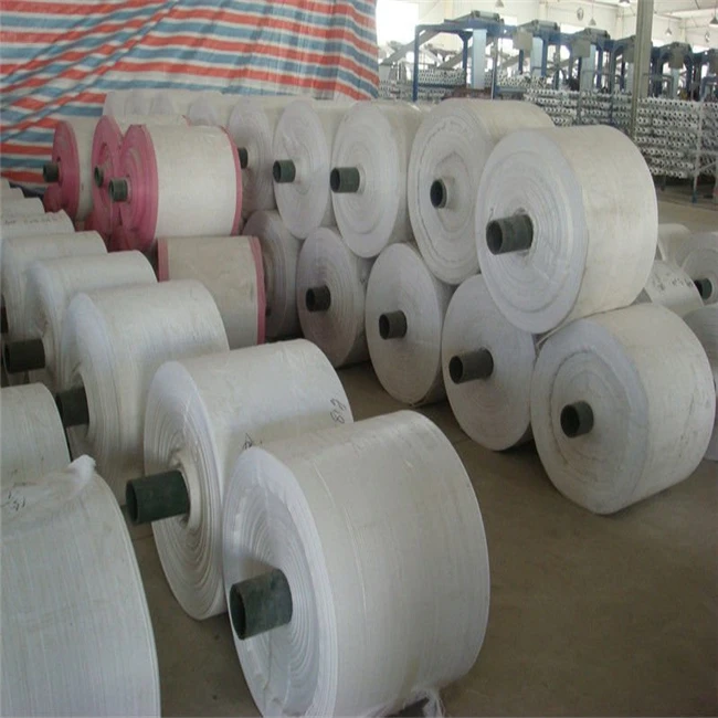
China market hot sale plastic product pp woven fabric rolls for rice bag sugar bag flour bags 