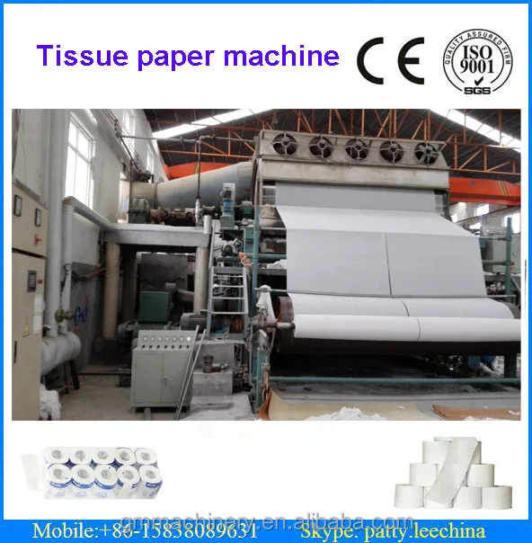 1092mm paper roll cutting napkin paper roll production
