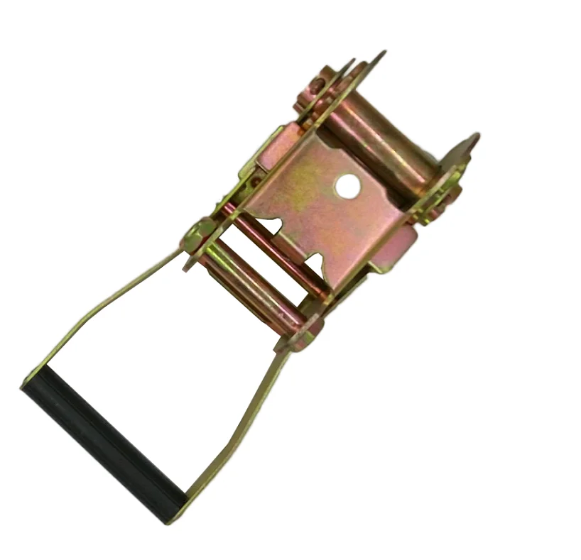 DL035007 50mm 2 Inch Plastic Handle Ratchet Tie Down Buckle