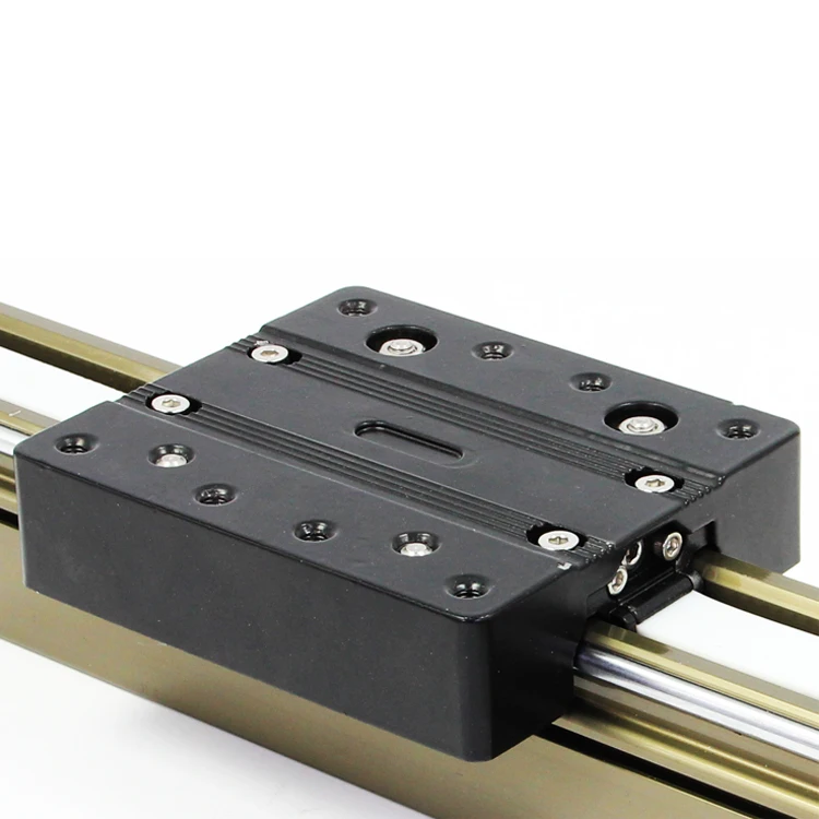 DS60 100 to 1000mm travel length more economic Belt Driven  linear guide rail  for cutting printing drilling stage