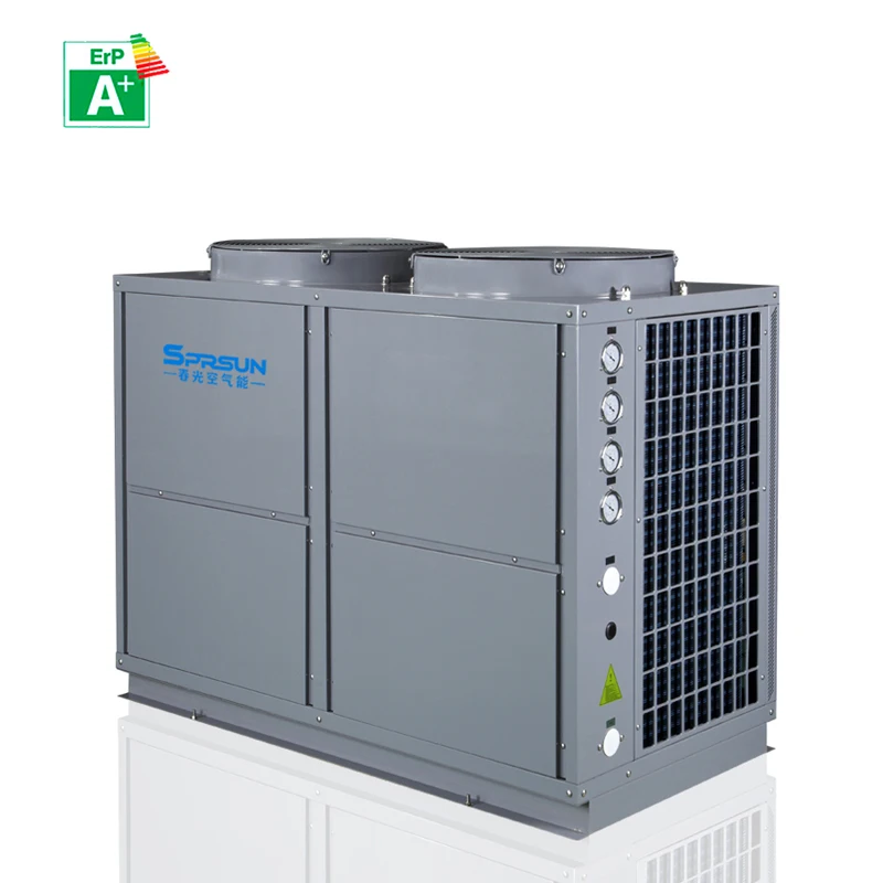 7.5-55KW EVI 80C High Temperature Air Heat Pump Water Heaters