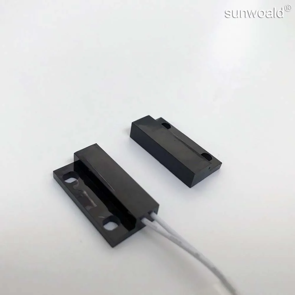 Sunwoald L27xW14xH7.5mm Normally open Magnetic Door Contact Switch/Proximity Sensor for door light