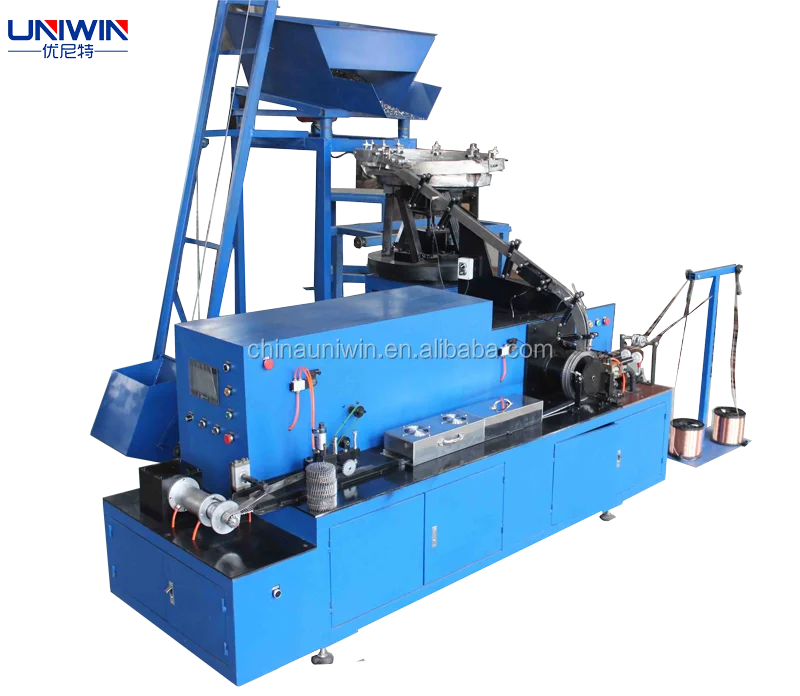 high speed copper wire nails manufacturing equipment for wood crates coil nails