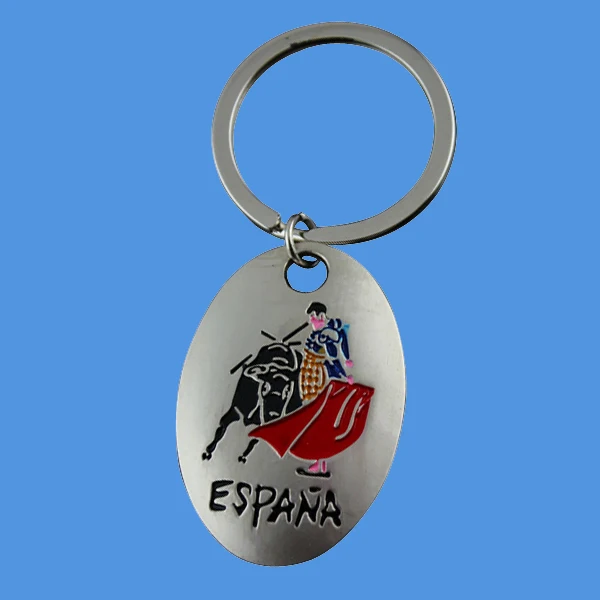 custom metal spain souvenirs with bull