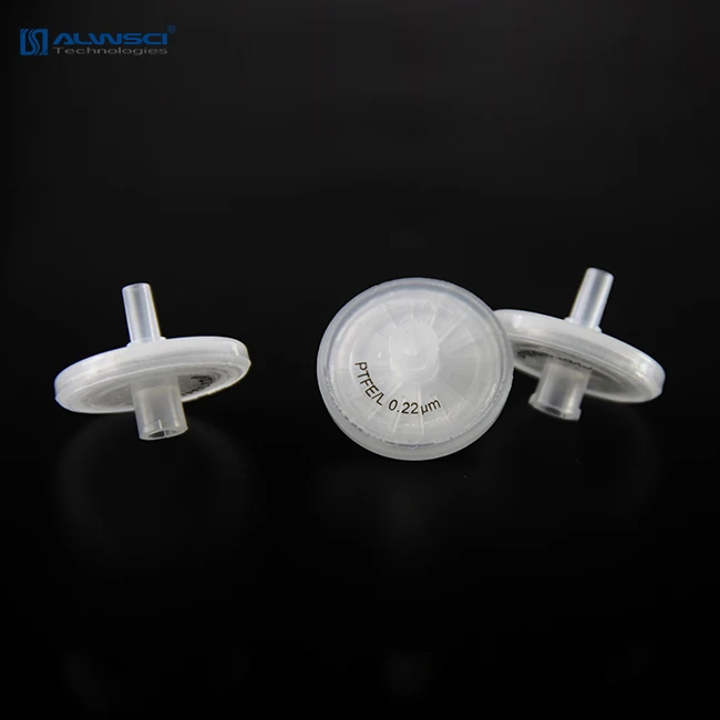 
 Шприцевой фильтр Labfil 25 мм PTFE, микронный фильтр 0,22 мкм  