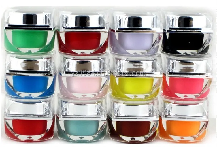 
Nail art supplies long lasting no smell gel nail art paint uv gel polish 