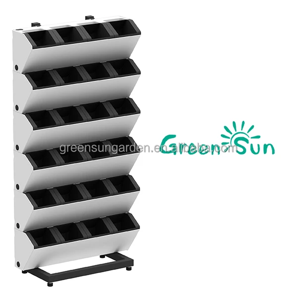 2021 GreenSun HydroFalls green wall system vertical garden planter self watering planter green wall plant pot