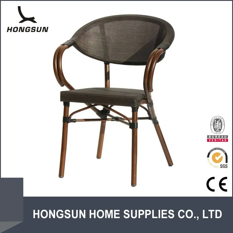 C027-TX горячая Распродажа приспособления для сада из ротанга мебель Штабелируемый стул