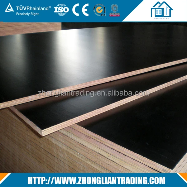 Building Material 4x8 18mm plywood biz standard film faced marine plywood