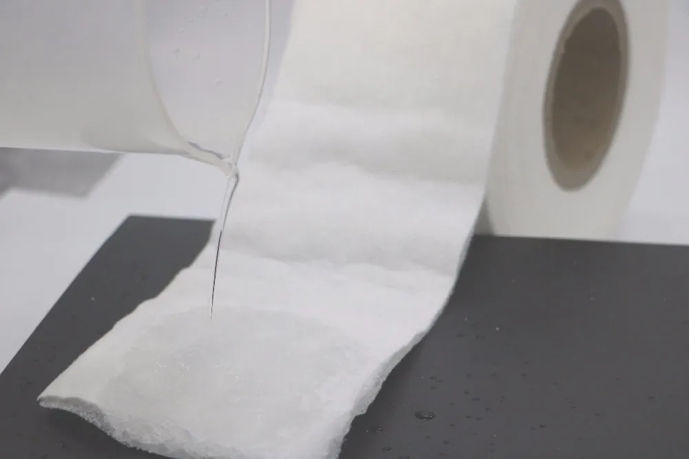 Заводской производитель, оптовая продажа, абсорбирующая бумага Airlaid SAP для впитывающего ядра для гигиенических салфеток и детских подгузников, бумага SAP