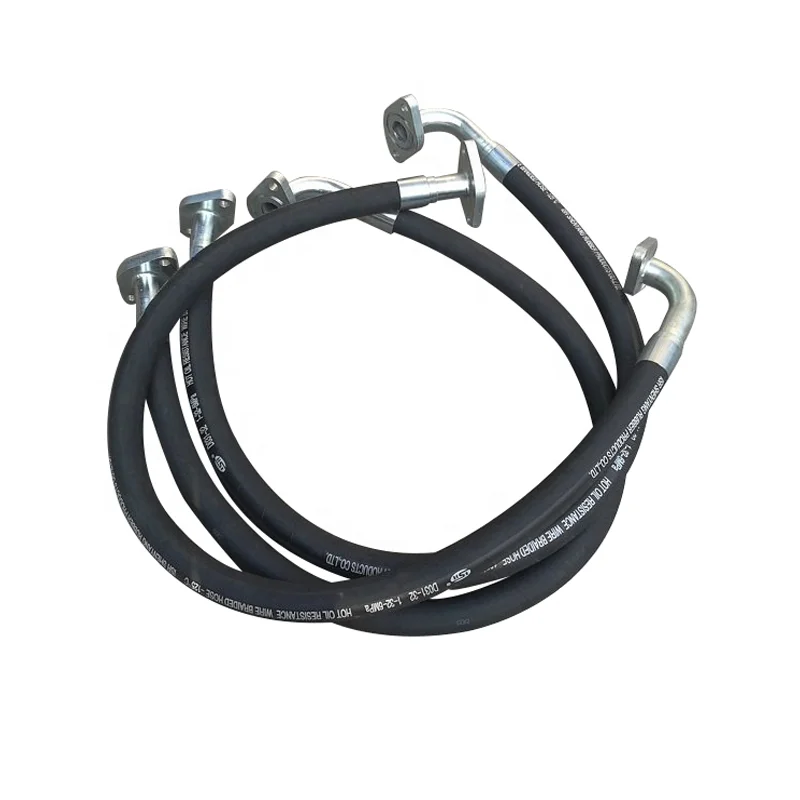 
Для воздушного компрессора Atlas copco GA250 проволочный плетеный шланг сопротивления горячим маслом 125 градусов Цельсия 
