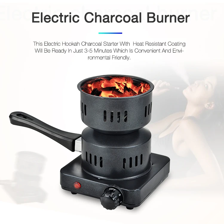 Andong top quality new design portable with coil hot plate hookah shisha charcoal burner