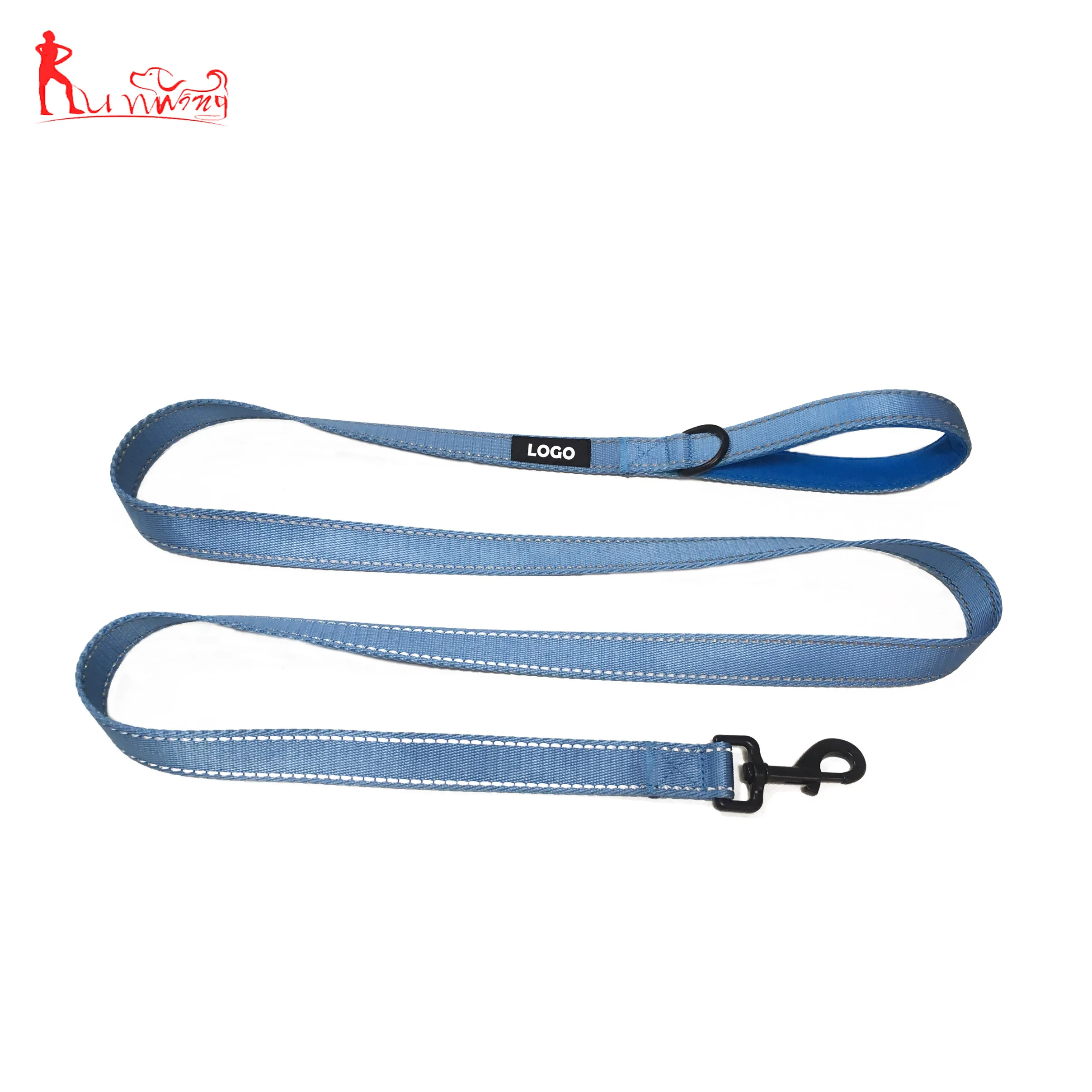 Durable Pet Dog Leash and Collar,with Dog Bowl,Dog Poo Bag Holder for a Set