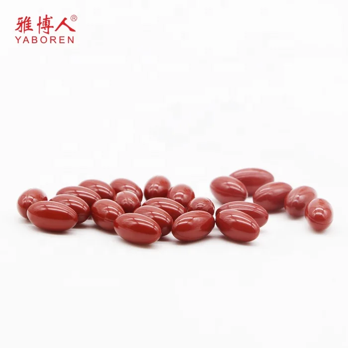 
OEM Health Supplement Natural Beta Carotene Soft Capsule 