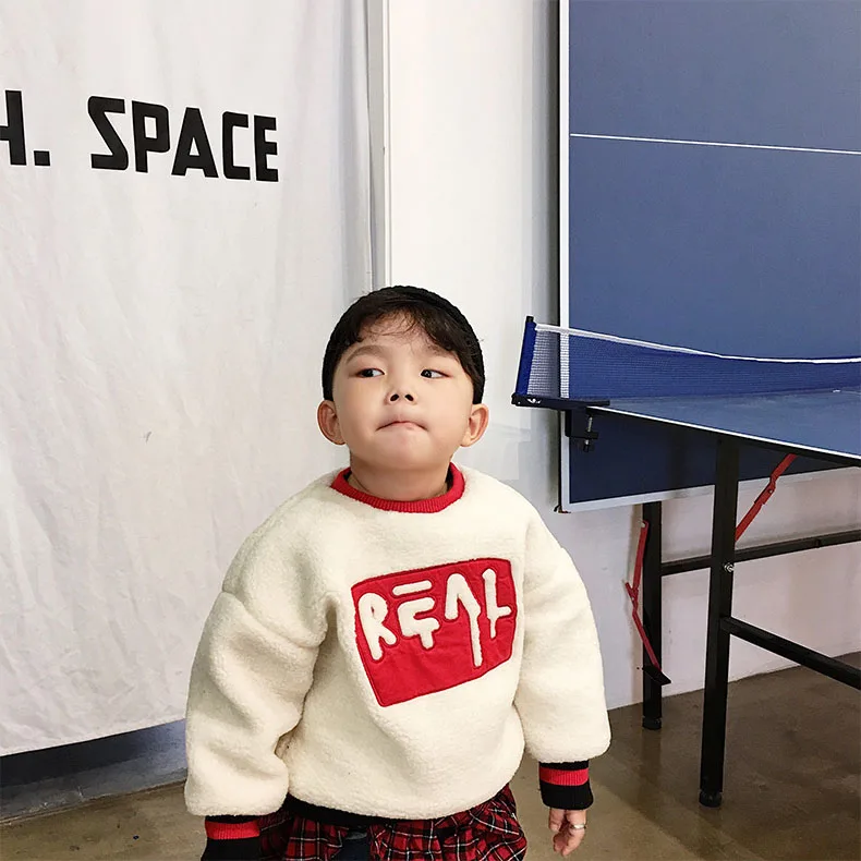 2021 Street Style Hoodies Pullovers Print  Baby Sweatshirt Spring Coat