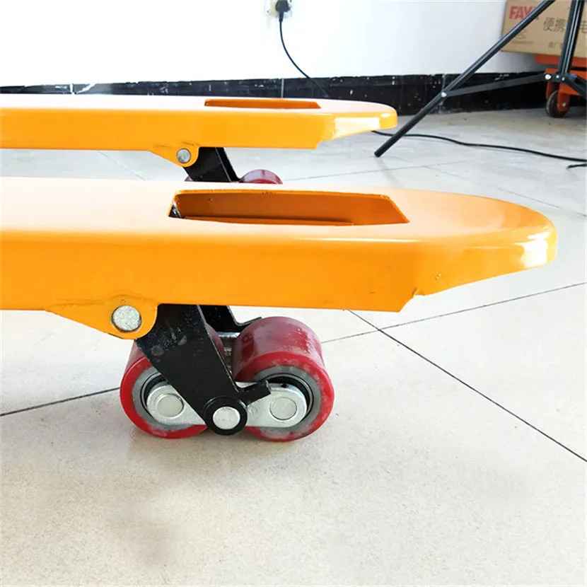 
Hydraulic Pump Hand Pallet Truck Manual Fork Lifter Pallet Jack Wheels CE 