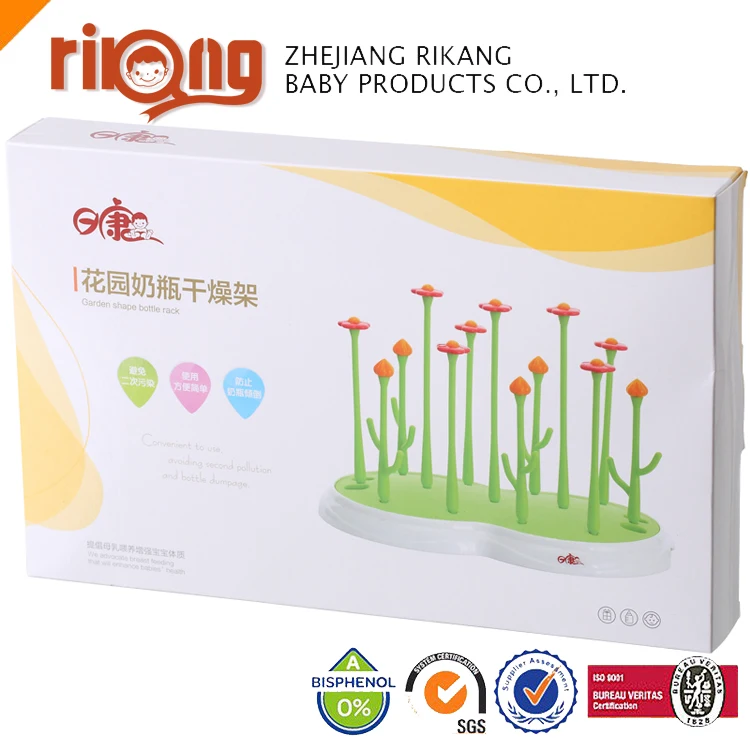 Best Selling Tree Shaped Dry Drain baby bottle drying rack RK-3692