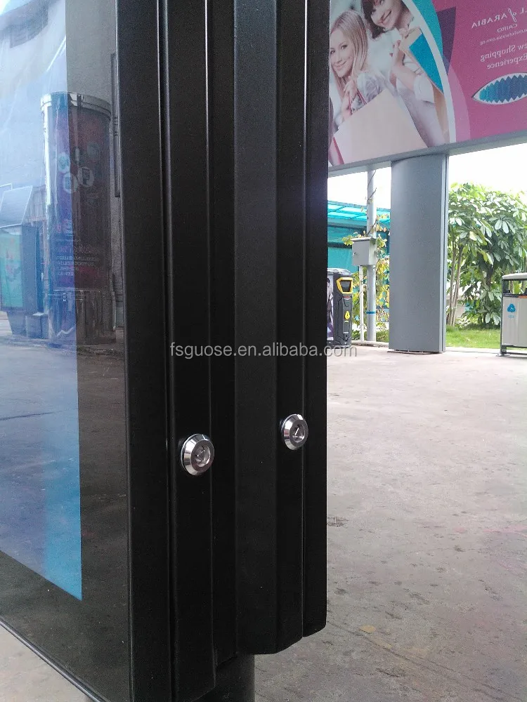 Рамка лампы приборной панели из закаленного стекла с подсветкой для рекламных щитов стоящая светлая коробка