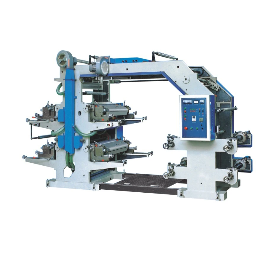 two color metal plastic bag mini offset printing machine roll to roll japan
