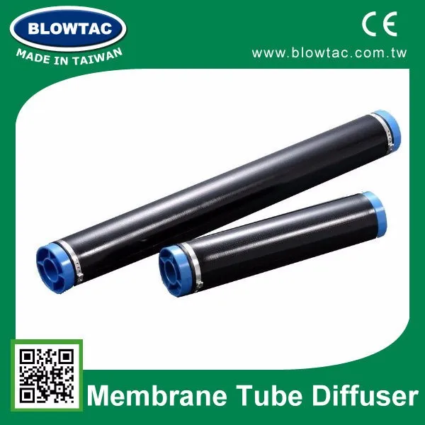 Aeration double tube diffuser for pure water treatment