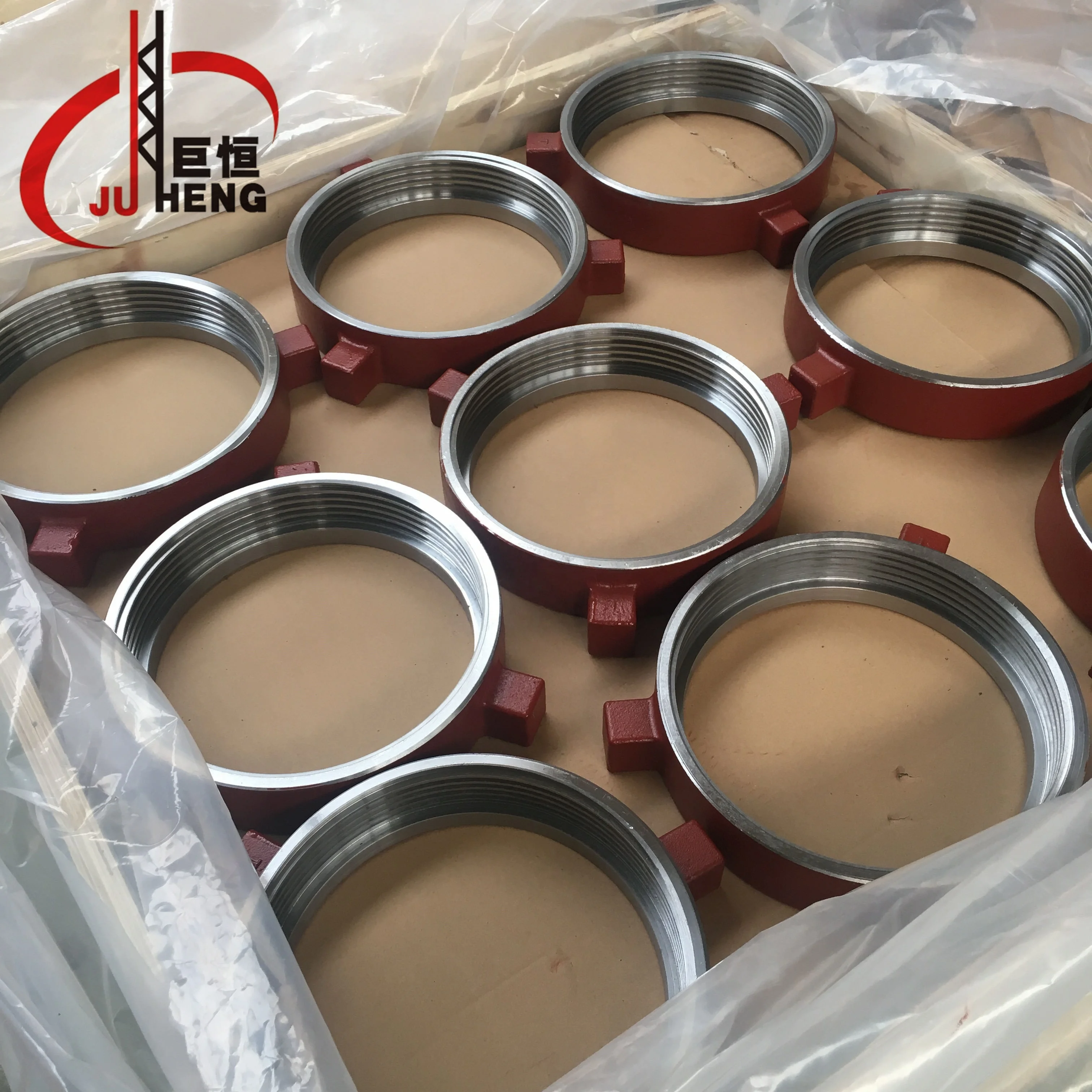 High quality API forged seal tank union 3 pieces per  hammer union pipe fittings