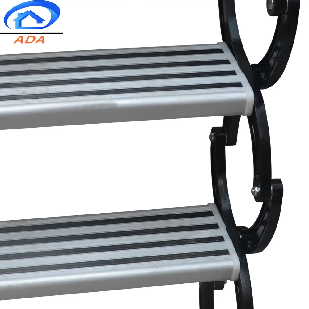 Outdoor Black Collapsible Wall Mounted Ladder