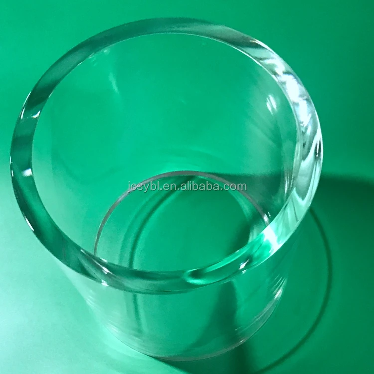 
Transparent borosilicate glass tube 