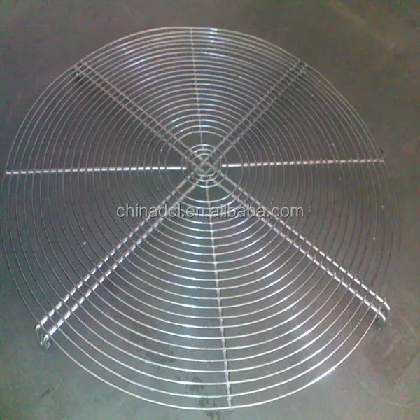 Round wire stainless steel air exhaust fan grill/fan guard/fan cover